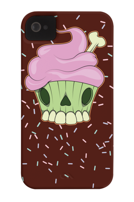 Zombie Cupcake by halfyeti