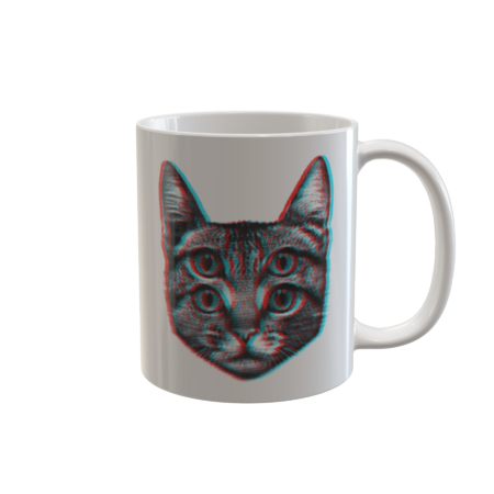 Cat 3D // Smaller Version by Mitxeldotcom