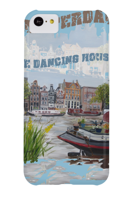Amsterdam and the dancing houses by CamphuijsenArt