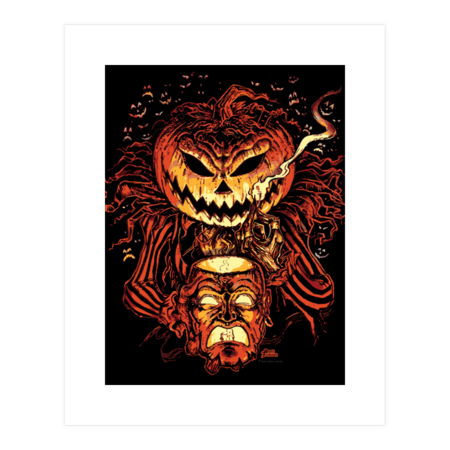Pumpkin King Lord O Lanterns by monstermangraphic