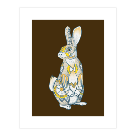 Mandala Bunny by Theysaurus