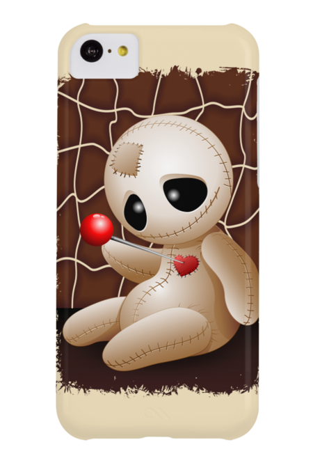 Voodoo Doll Cartoon in Love by BluedarkArt