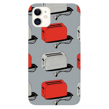 Toaster (red &amp; grey)