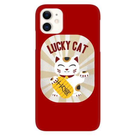 Maneki Neko - Lucky Cat by aglomeradesign