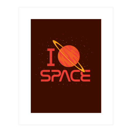 I LOVE SPACE by CoryFreeman
