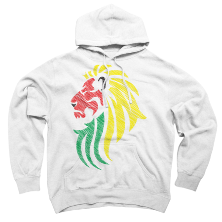 Lion Reggae Music Flag Colors by ddtk