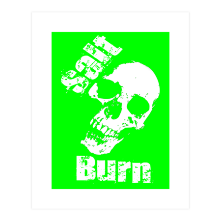 Salt N Burn Skull by comdo99