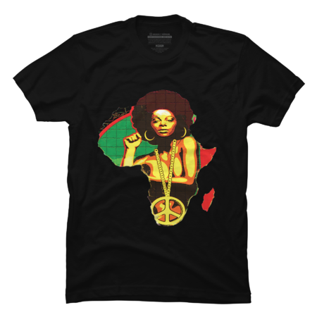 Lady Afro. by mistatones