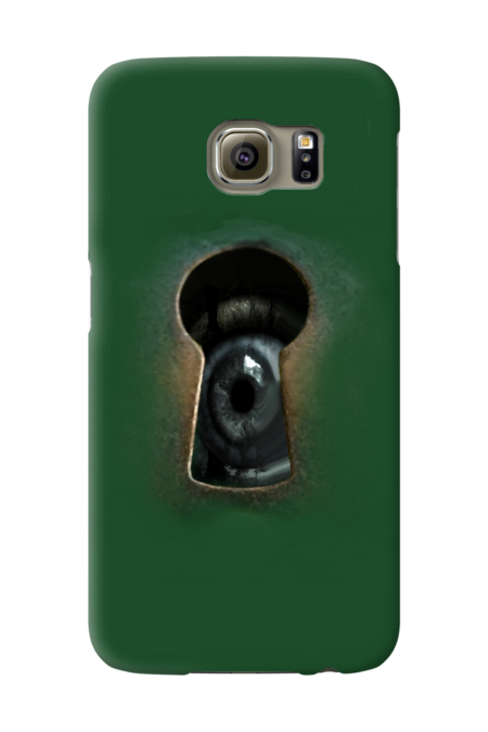 Creature through the keyhole by MonkeyStore