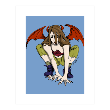Devil Girl by Mike Duggan by meekduggan