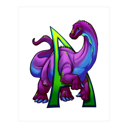 A is for Apatosaurus