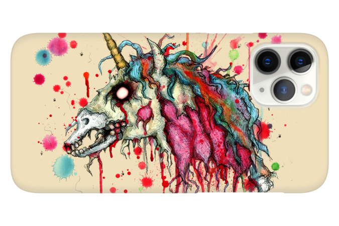 Zombie Unicorn by LVBArt