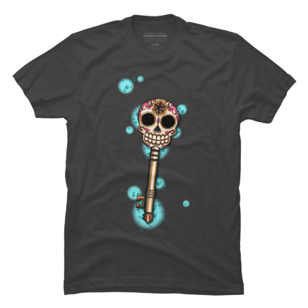Skeleton Key - Dia de los Muertos Sugar Skull - Day of the Dead 