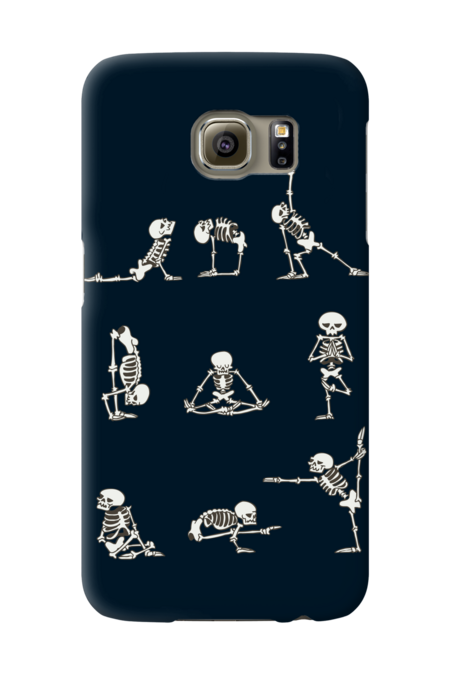 Skeleton Yoga by huebucket