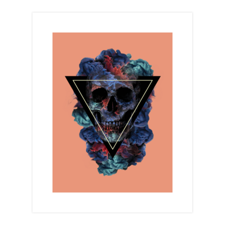color skull monster by daviditali