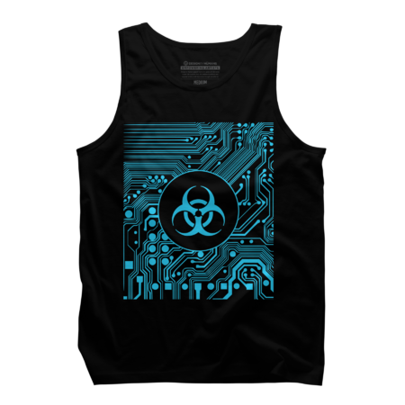 Cyber goth - Biohazard (Blue) by Meteorsandstars