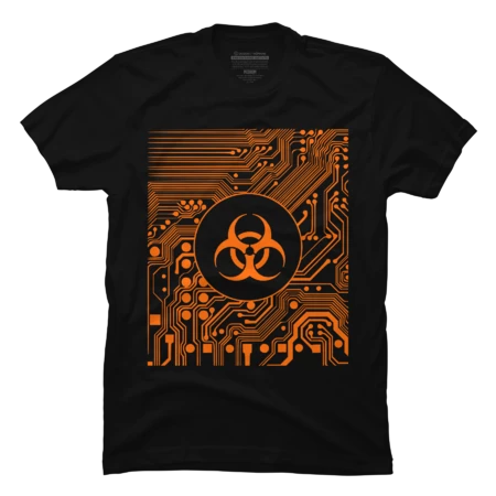 Cyber goth - Biohazard (Orange) by Meteorsandstars