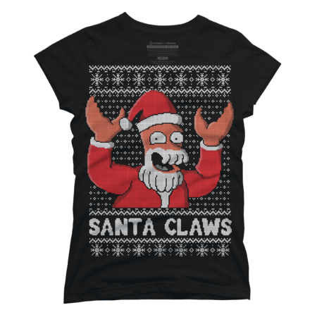Ugly Christmas sweater santa claws by NemiMakeit