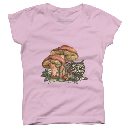 Mushroom and Cat by FelisSimha