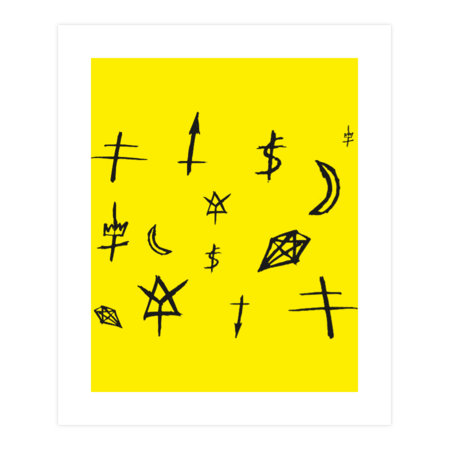 Magick Symbols (dark) by Meteorsandstars