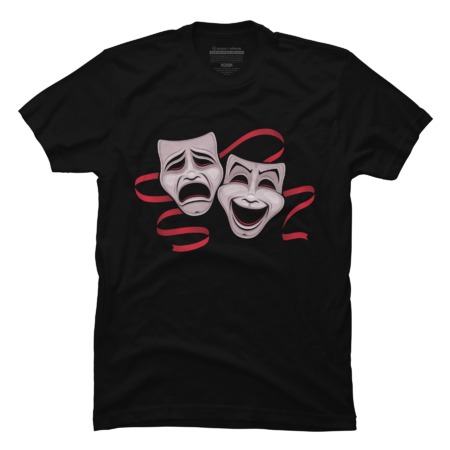 Comedy And Tragedy Theater Masks by fizzgig