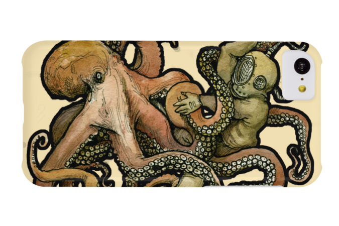 Octopus Hug by francescosaverioferrara