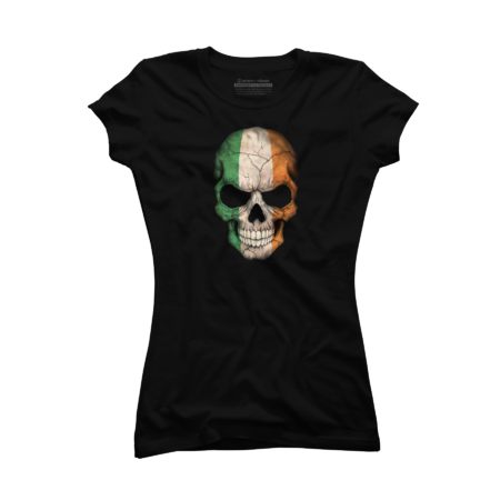 Irish Flag Skull by jeffbartels