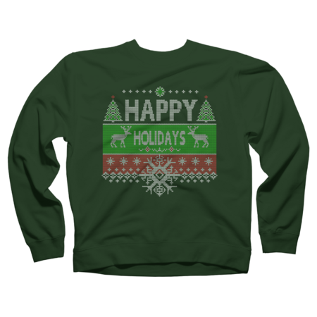 FUNNY FAMILY UGLY CHRISTMAS SWEATER HOLIDAYS by dogsandhugs