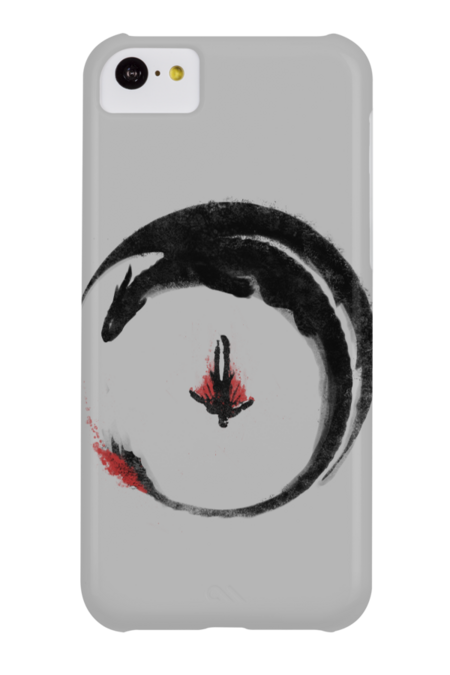 Viking Dragon Emblem by TrueThreads