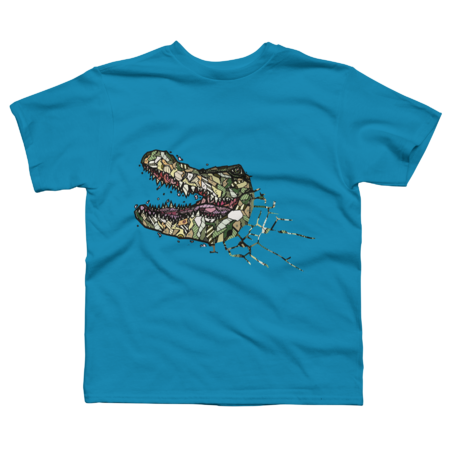 ABSTRACT ALLIGATOR by DustlessSoulCreations