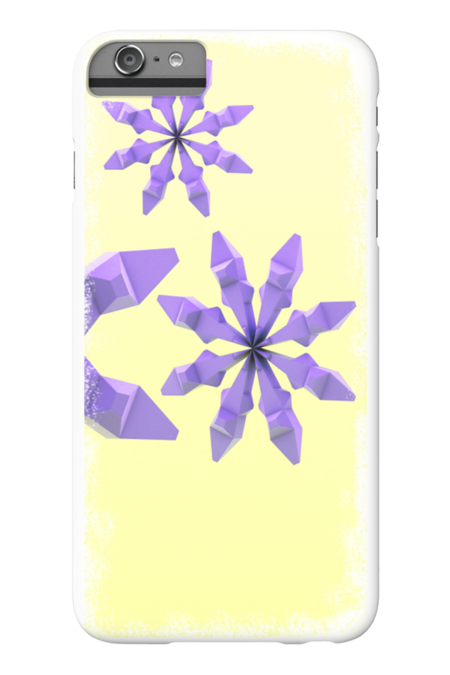 Snowflakes (Violet) by MeAndMy3D