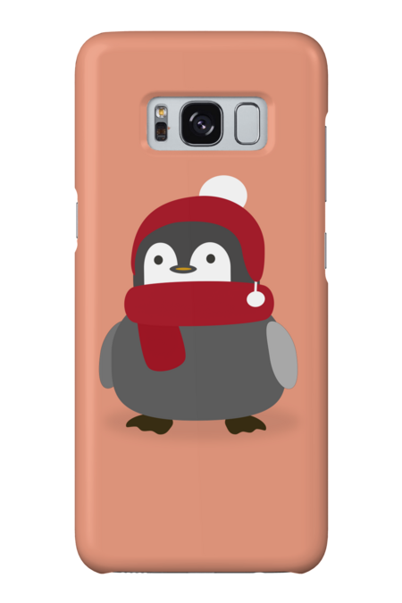 Cute and Kawaii Winter Penguin by happinessinatee