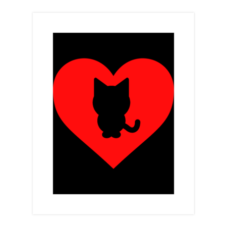 Heart Cat