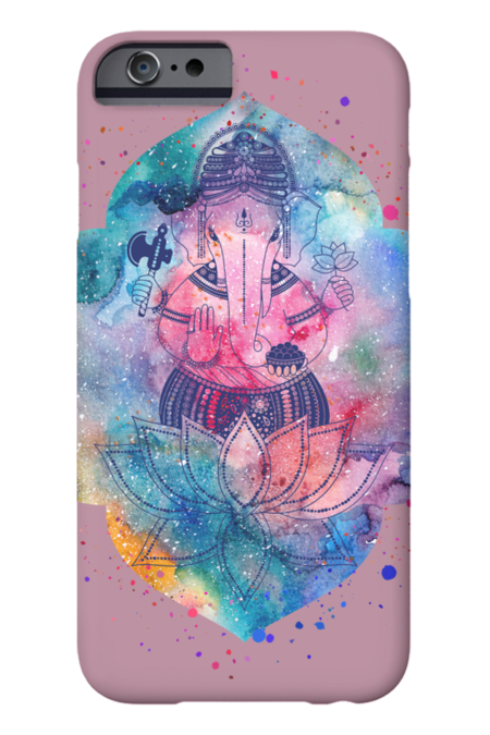 Ganesha on the Lotus by marinademidova