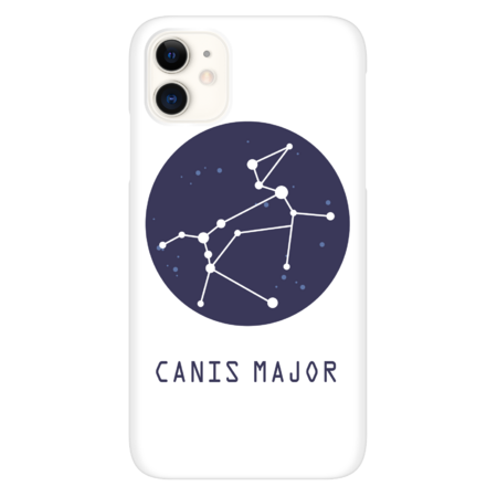 Canis Major Constellation by aglomeradesign