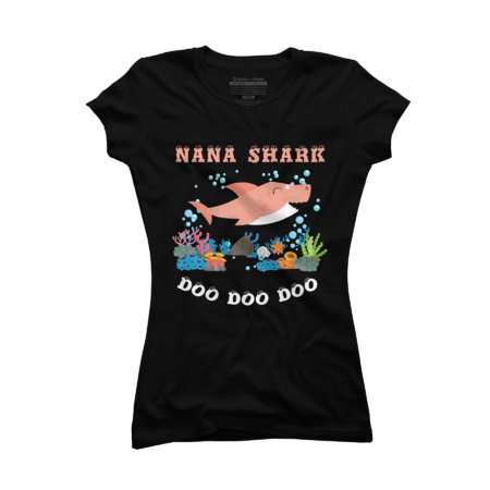 Family shirts - Granny Shark tshirt by Genetee