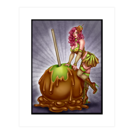 Caramel Apple Witch by Amberly Berendson by AmberlyBerendson