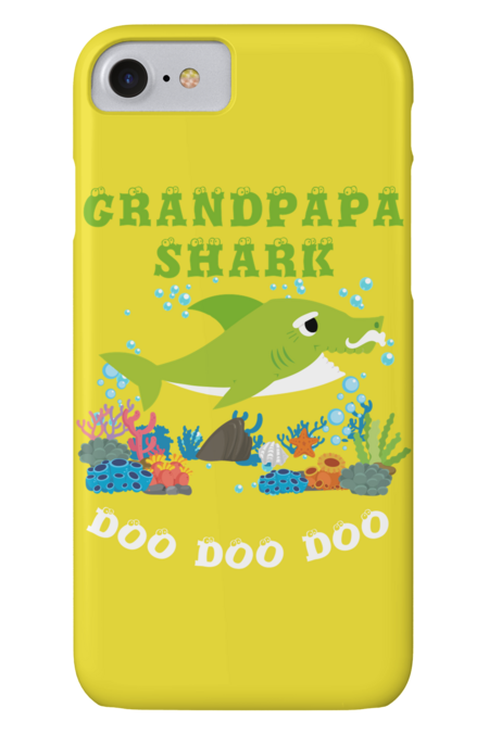Grandpapa Shark tshirt by Genetee