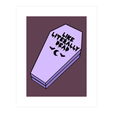 Like Literally Dead Coffin by hellosailor