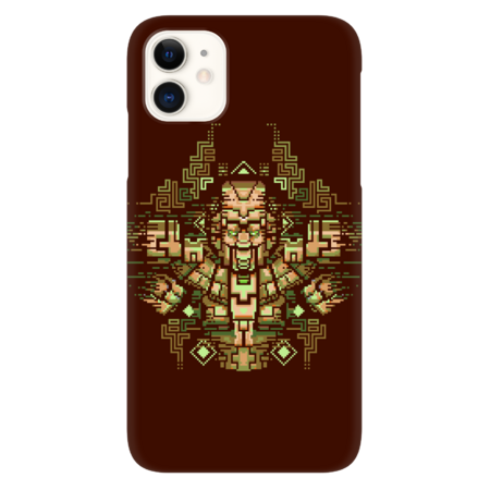 Pixel Bot Aztec by wuhuli