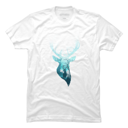 Deer Blue Winter by DVerissimo