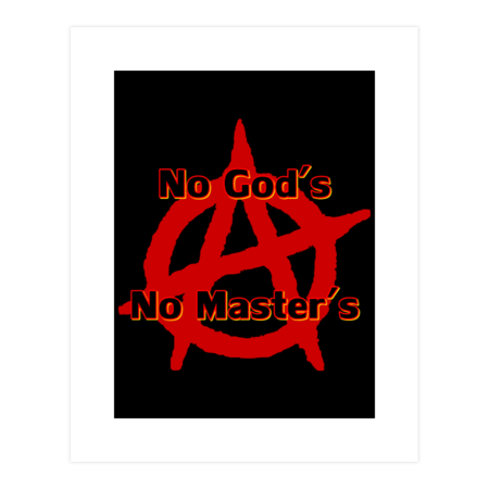 Anarchy No Gods No Masters