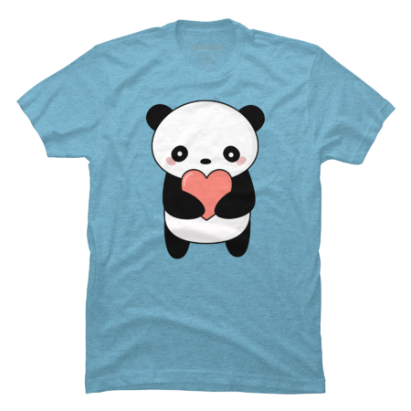 Kawaii Panda Love Heart