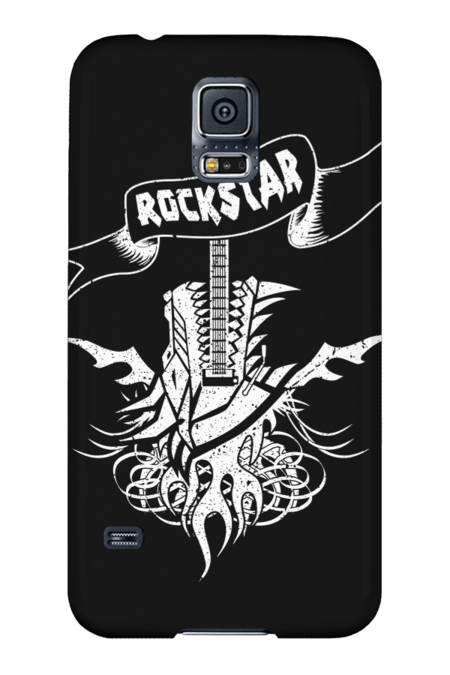Rockstar-Head-Wolf-Guitar01 by Selbor72