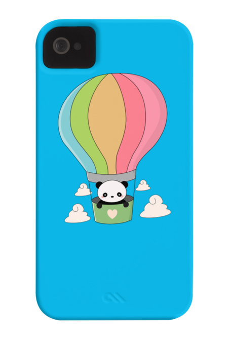 Cute Hot Air Balloon Panda by happinessinatee