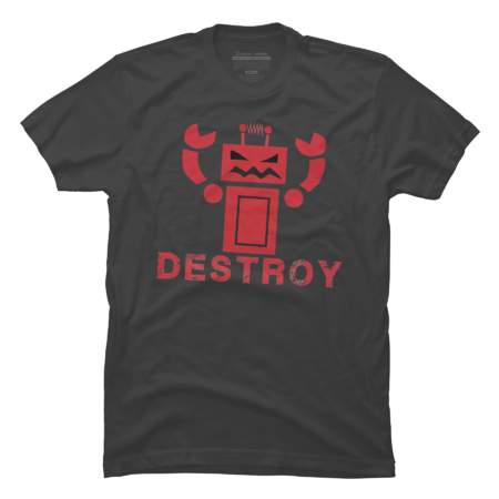Red Robot by RedCowTees