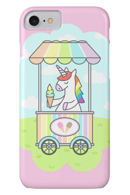 Unicorn Ice Cream by sombrasblancas