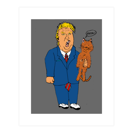 Trump - Cat Collector by Gringoface