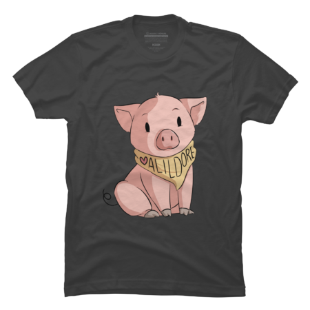 Bandanna Pig by Alildore