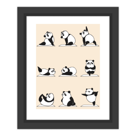 Panda Yoga by huebucket